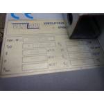 Radiaal ventilator 1,1 KW 1400 RPM, used.